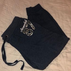 Navy blue Aeropostale sweat pants LARGE